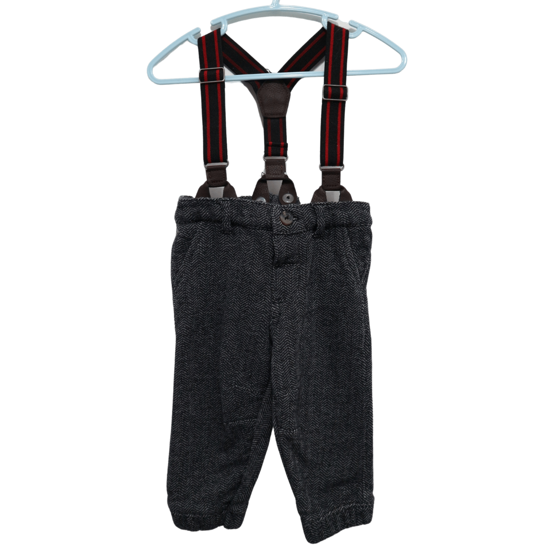 Pants with Suspenders