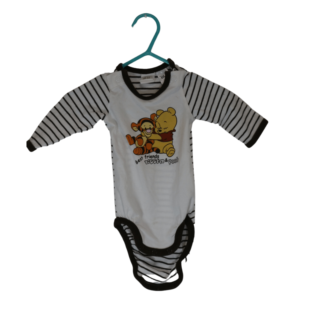 Whinne the Pooh Long Sleeve Bodysuit (1-2M)
