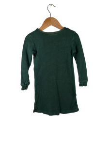 Haven Kids Green Shirt Dress (2-3T)