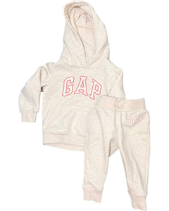 Gap Pink and Beige Tracksuit (18-24M)
