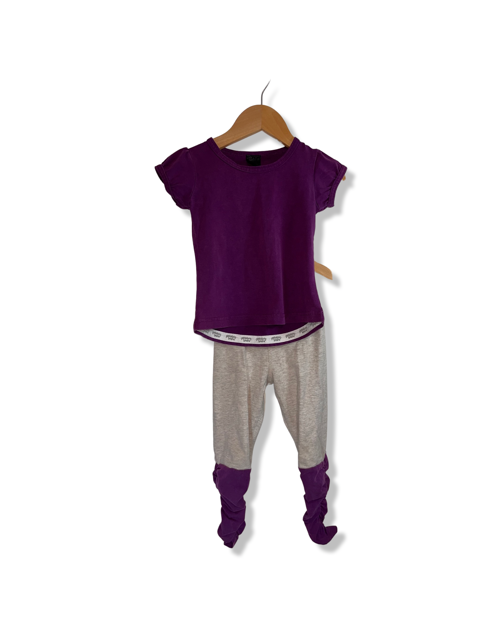 Peekaboo Purple Outfit (Top 2T) (Pants 3T)