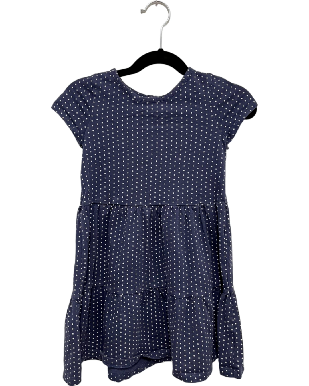 Baby GAP Blue Polkadot Dress (5T)