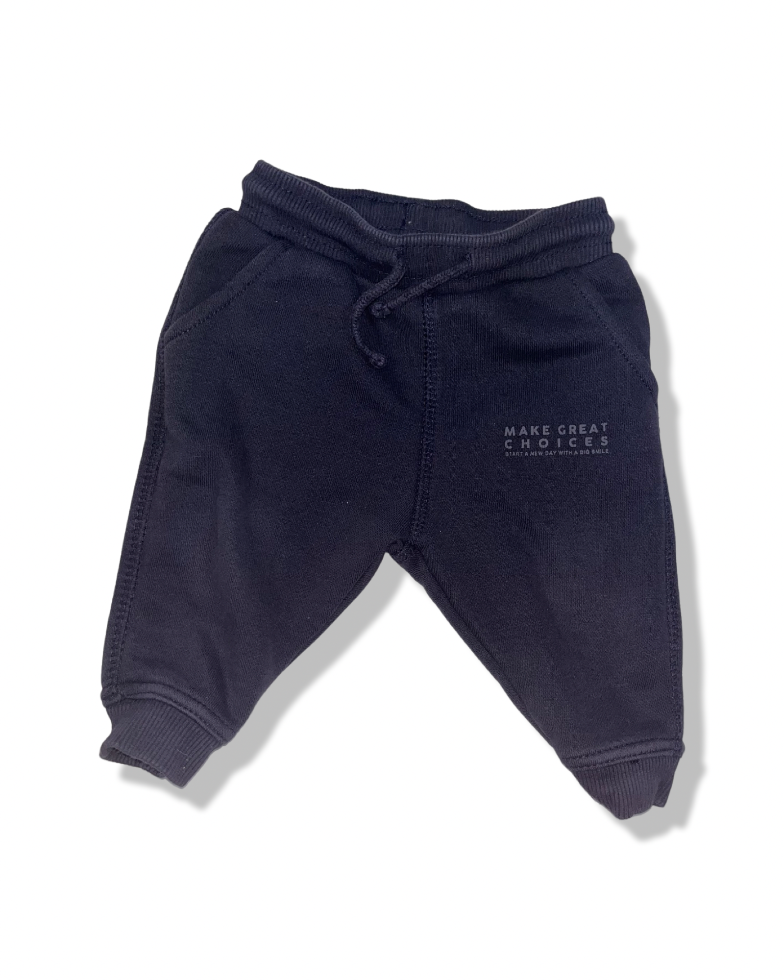 Zara Blue Make Great Choices Sweat Pants (6-9M)