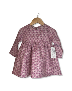 Nest & Nurture Purple flower dress (2T)