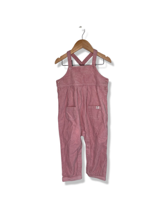 John Lewis Pink Corduroy Overalls  (2-3T)