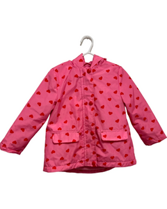 Pink Heart Rain Jacket (18-24M)