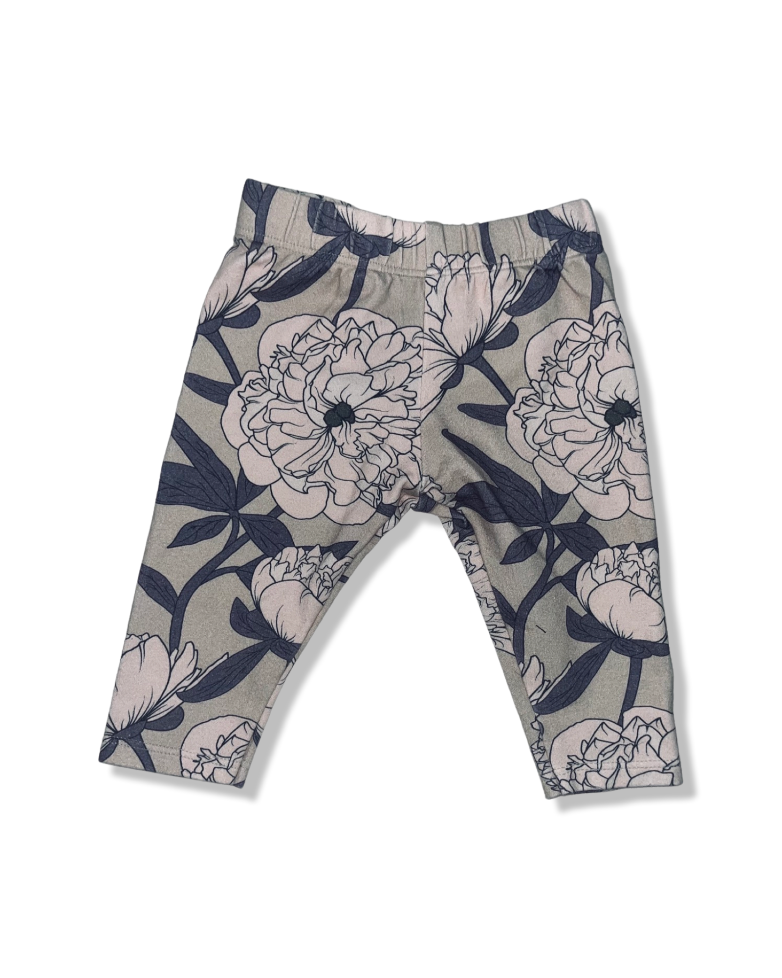 Ollie Jones Floral Print Pants (3-6M)