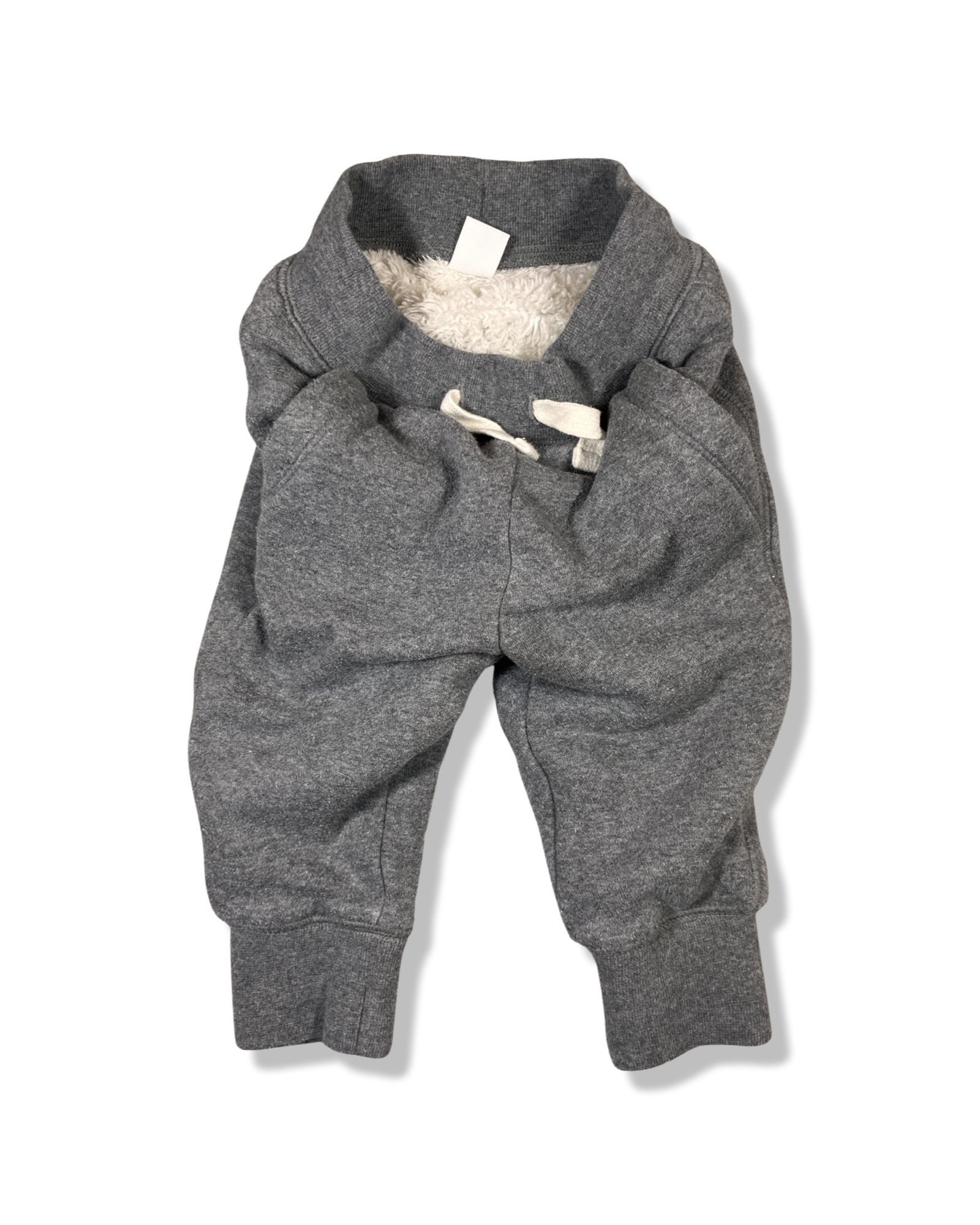GAP Fleece Lined Grey Pants (12-18M)