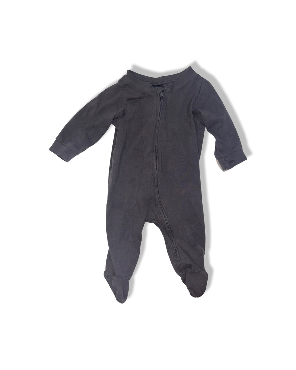 H&M Grey Zip Up Bodysuit