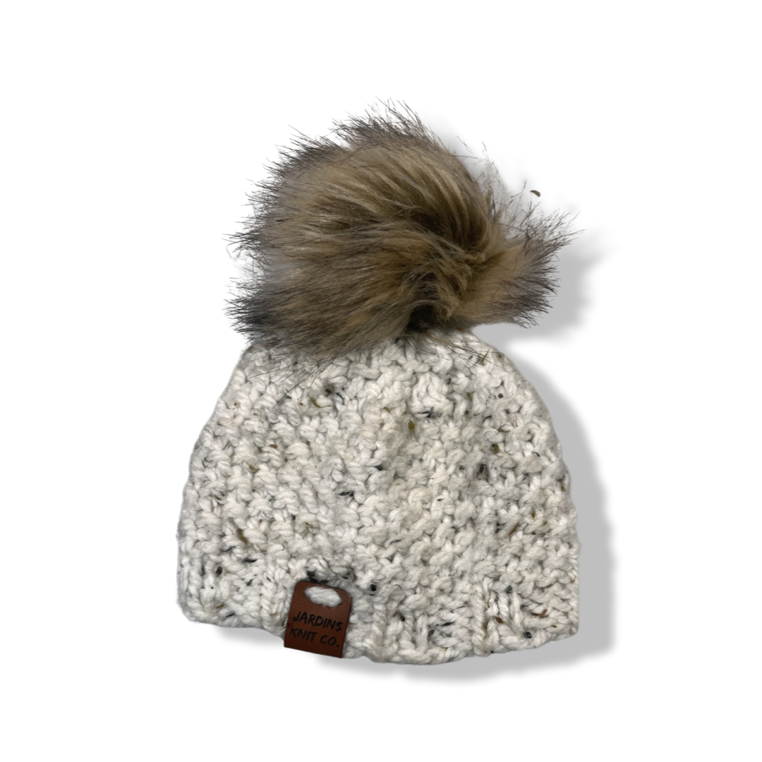 Jardins Knit Co. Winter Pom Pom Hat (6-12M)
