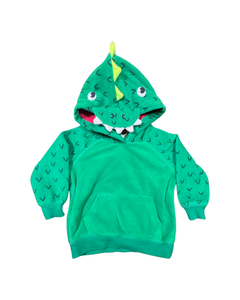Carter's Dino Hood Fleece Sweater (12M)