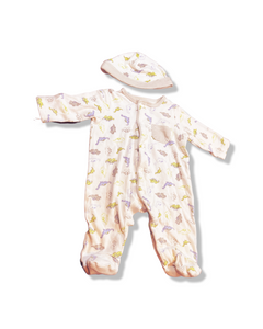 Little me Dino Sleeper with Hat (3M)