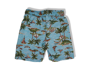 Old Navy palm tree swim shorts (3T)