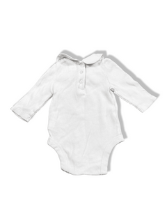 Baby Gap Ribbed Onesie with Collar (0-3M)