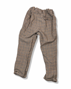 H&M Brown Plaid Pants (12-18M)