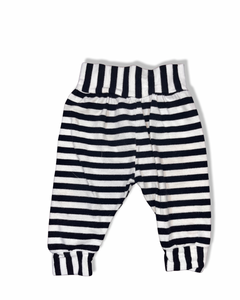 Black and White Sripped Pants (3-6M)