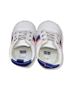 Carter's White Tennis Shoes (0-3M)