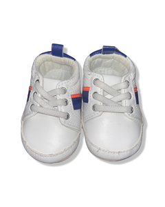 Carter's White Tennis Shoes (0-3M)