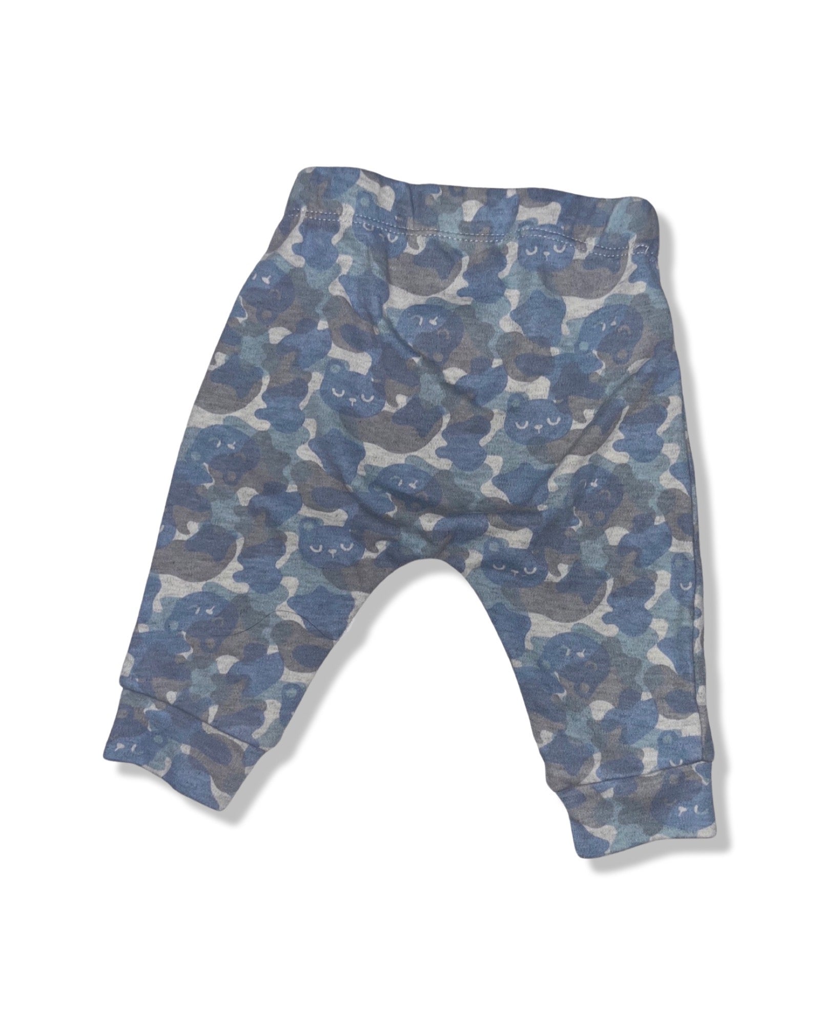 First Impressions Blue Camo Pants (0-3M)