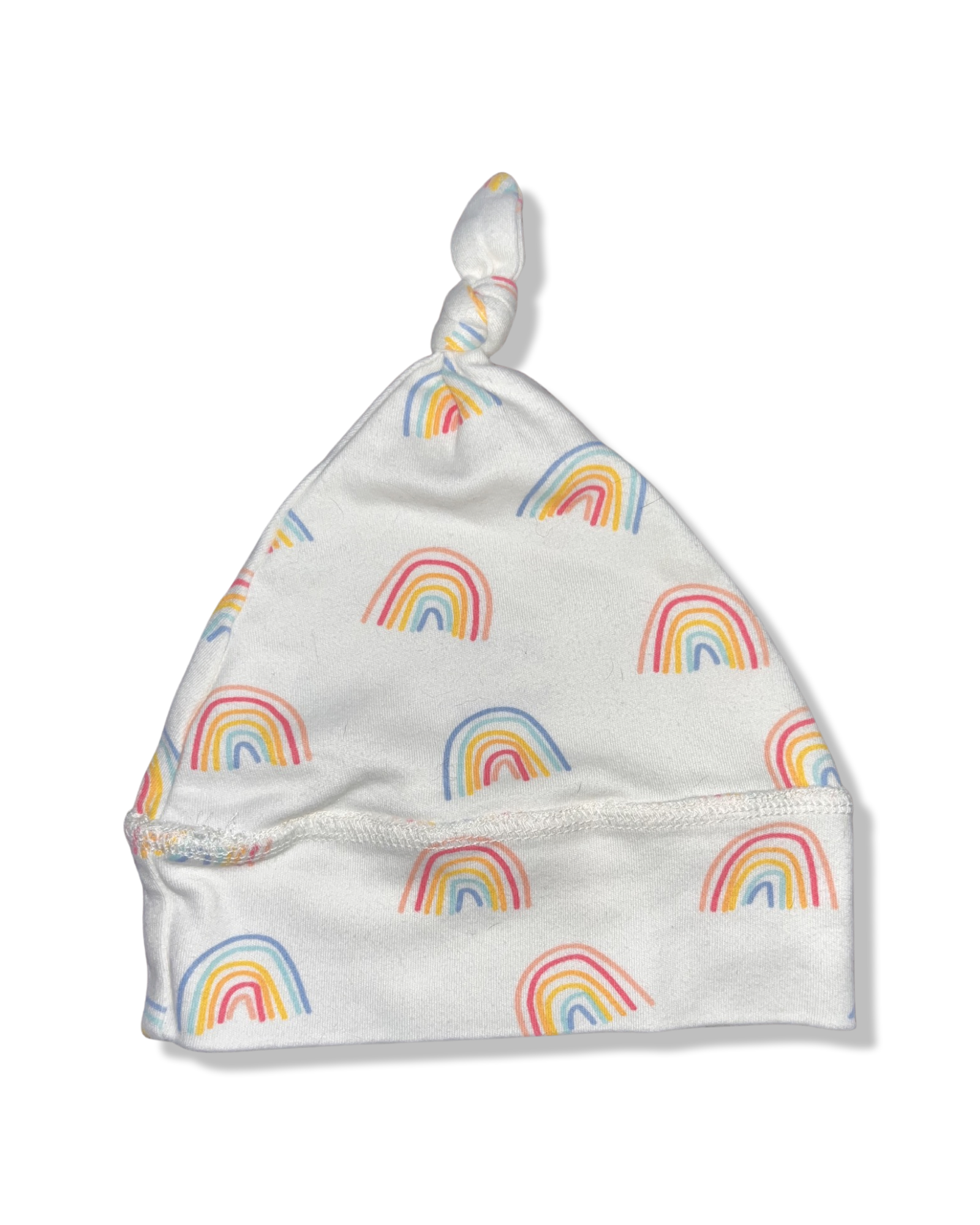 Indigo Baby Rainbow Hat (3-6M)