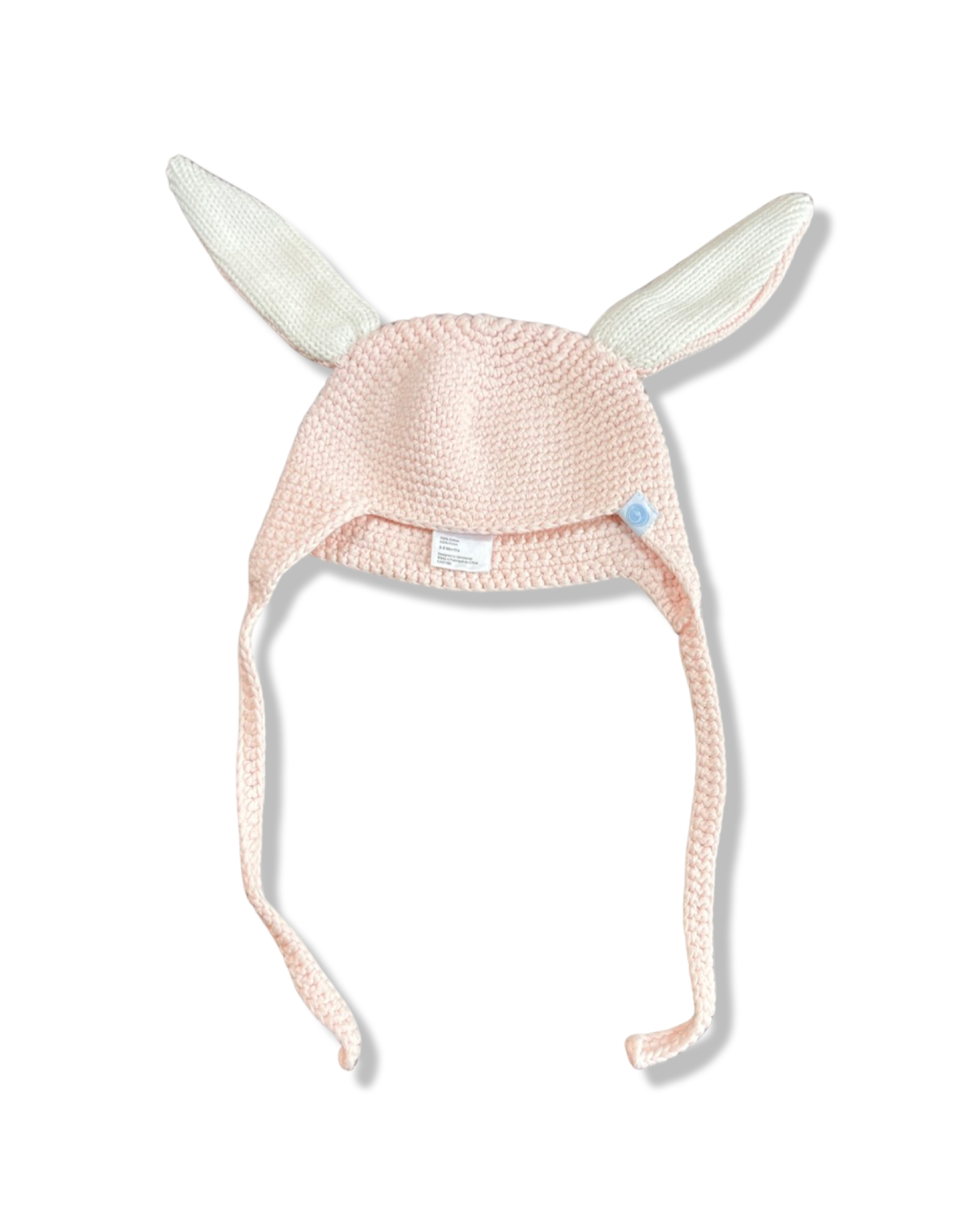 Bebe Bean Bunny Ear Hat (3-6M)