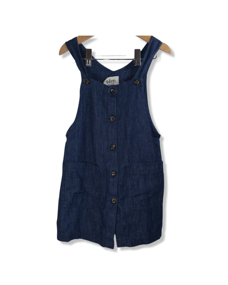 Sem Jean Overall Dress (6Y)