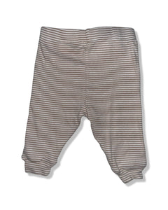 Joe Fresh Brown and White Strip Pants (0-3M)