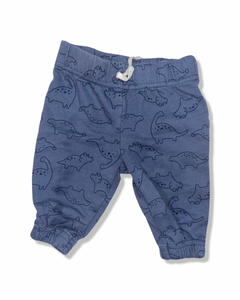Carter's Blue Dinosaur Pants (0-3M)