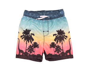 Old Navy Sunset Dino Swim Shorts (18-24M)