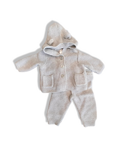 Baby Gap Grey Knit Outfit (0-3M)