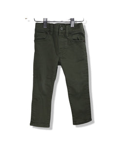 Baby Gap Green Denim Slim Taper Pants Boy(3T)