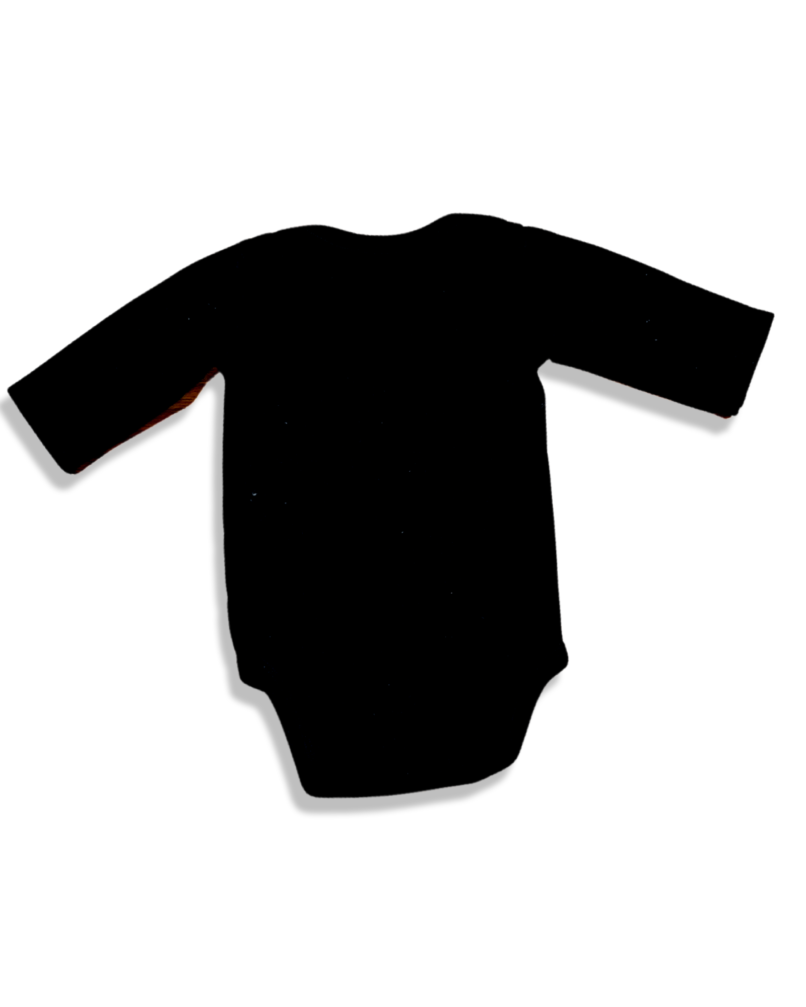 Black Long Sleeve Onesie (0-3M)