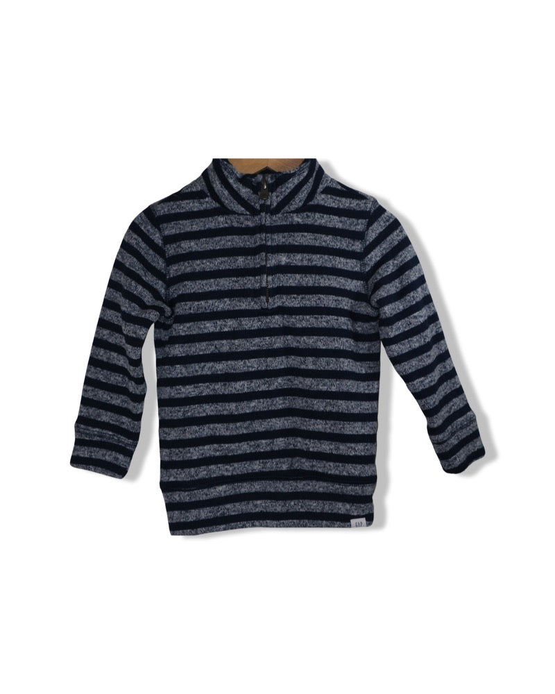 Baby Gap Blue and Grey Striped Sweater (3T)